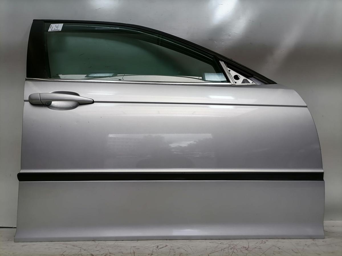 BMW 3er E46 original T&uuml;r vorn rechts 354 Titansilber Rohbau Bj.2002